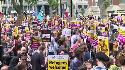Manifestações antirracistas tomam conta do Reino Unido