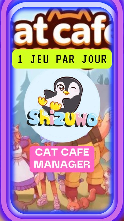 Ce jeu cozy avec des chats !