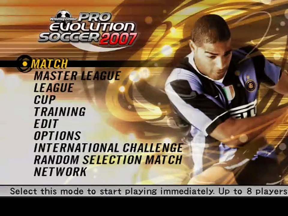 Winning Eleven: Pro Evolution Soccer 2007 online multiplayer - ps2