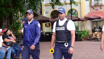 Dan inicio al patrullaje de la Zona Colonial