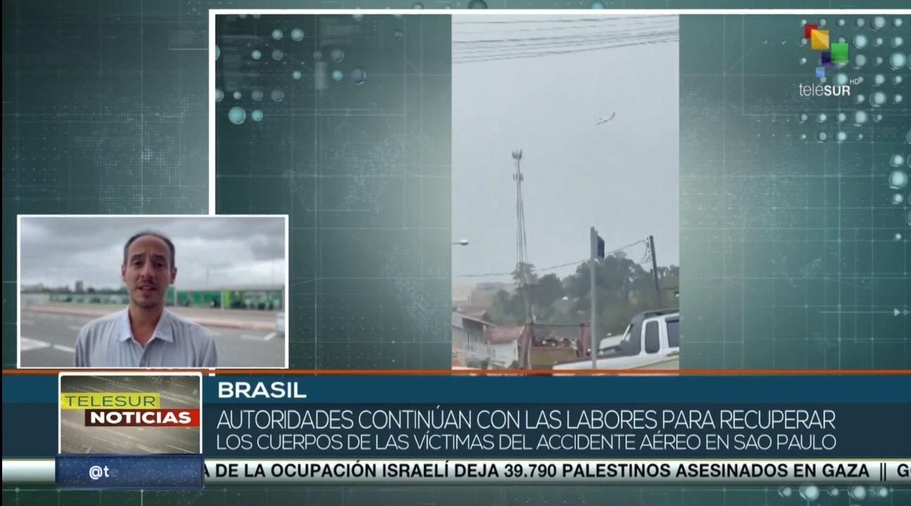 Autoridades brasileñas realizan recuperación e identificación de víctimas