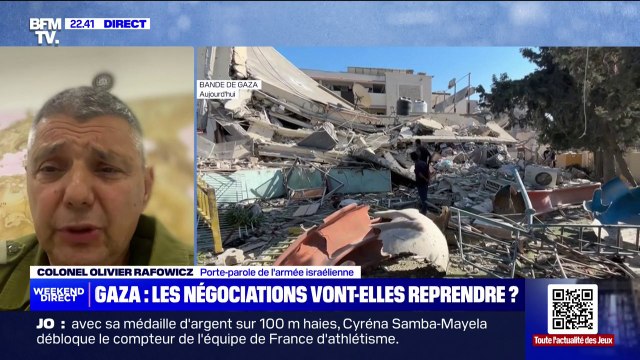 Colonel Olivier Rafowicz (porte-parole de l’armée israélienne): Le Hamas a toujours dans ses tunnels 115 otages israéliens, dont des bébés