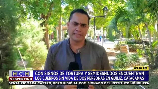 ¡Dantesco! Desnudos y con signos de tortura hallan cuerpos de dos hombres en Olancho