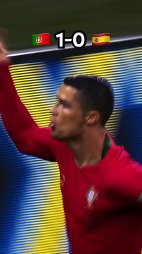 A hat trick for Cristiano Ronaldo! Portugal vs Spain