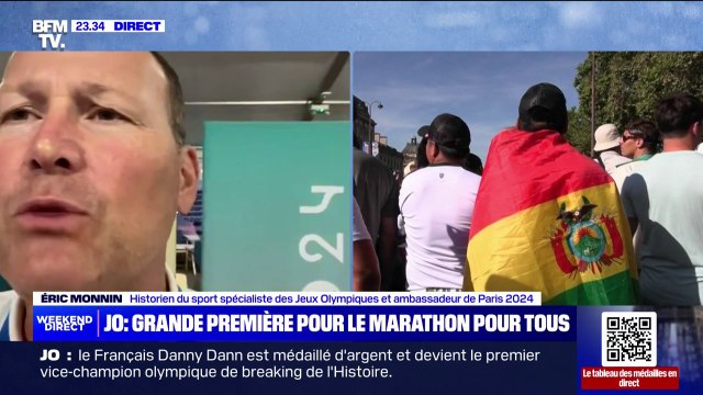 Succès des JO de Paris: Les personnes qui étaient très pessimistes, aujourd'hui, on ne les entend plus , affirme Éric Monnin, ambassadeur de Paris 2024