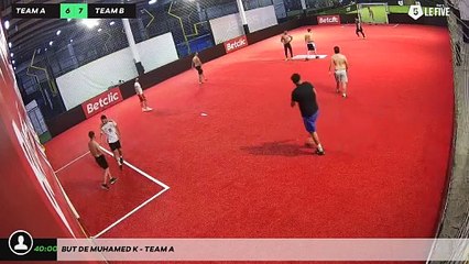 But de Muhamed K - Team A