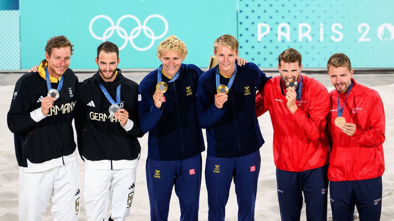 'Ausfall aller Systeme - aber großer Erfolg': Silber im Beachvolleyball