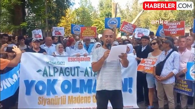 Eskişehir'de Siyanürlü Altın ve Gümüş Madenine Karşı Tepki