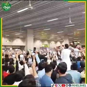 What a warm welcome of arshad Nadeem at Lahore airport | arshad Nadeem winning celebration