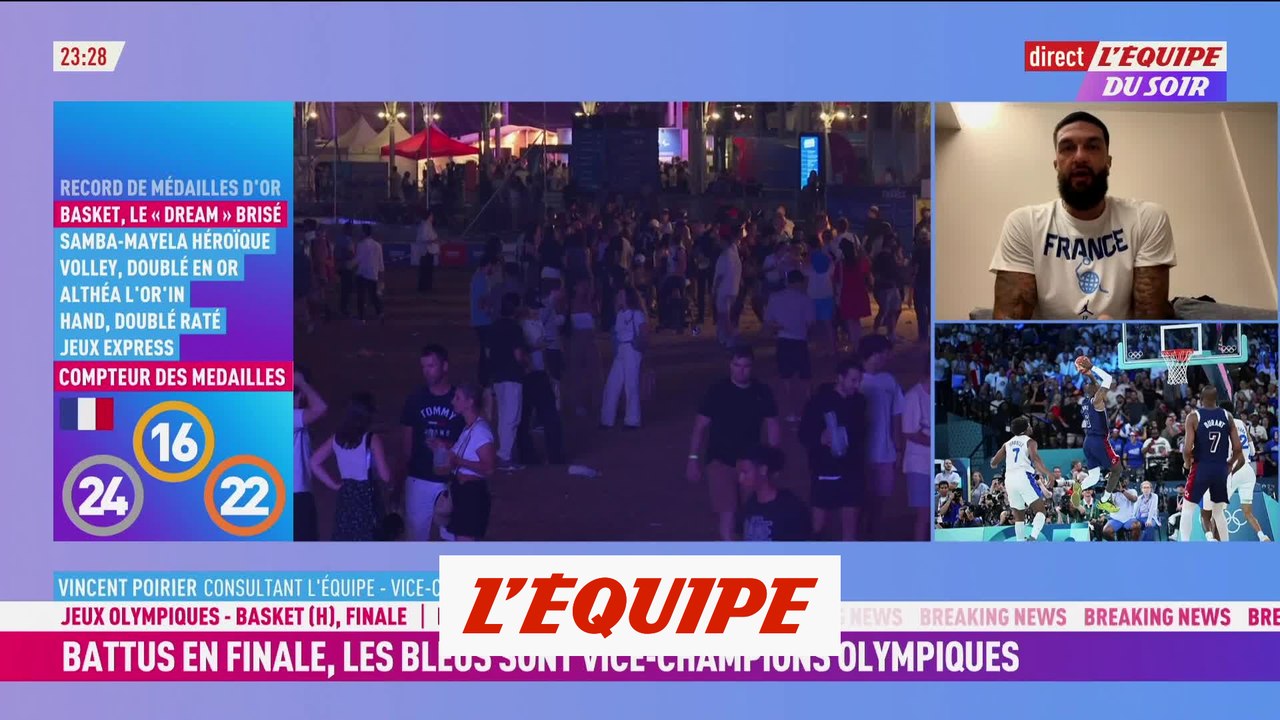 Vincent Poirier « On peut avoir des regrets sur les lancers francs » - JO 2024 - Basket