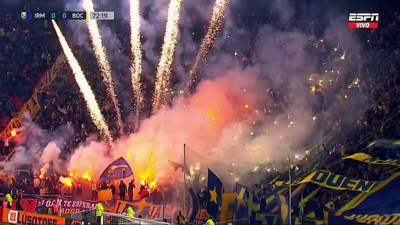 Fiesta de los hinchas de Boca