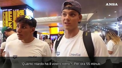 Incendio vicino binari, sospesa circolazione Av Roma-Napoli