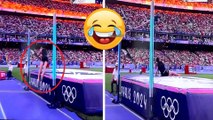 Bizarre Moment:New Zealand's High Jumper Hamish Kerr Goes Viral after Bailing Out and Jumping UNDER the Bar