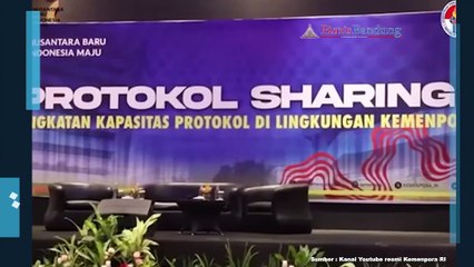 Tingkatkan Kapasitas SDM Keprotokolan, Kemenpora Gelar Protokol Sharing 2024
