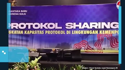 Tingkatkan Kapasitas SDM Keprotokolan, Kemenpora Gelar Protokol Sharing 2024