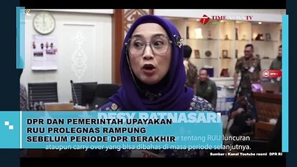 Rancangan Undang-Undang (RUU) yang masuk dalam Program Legislasi Nasional (Prolegnas).