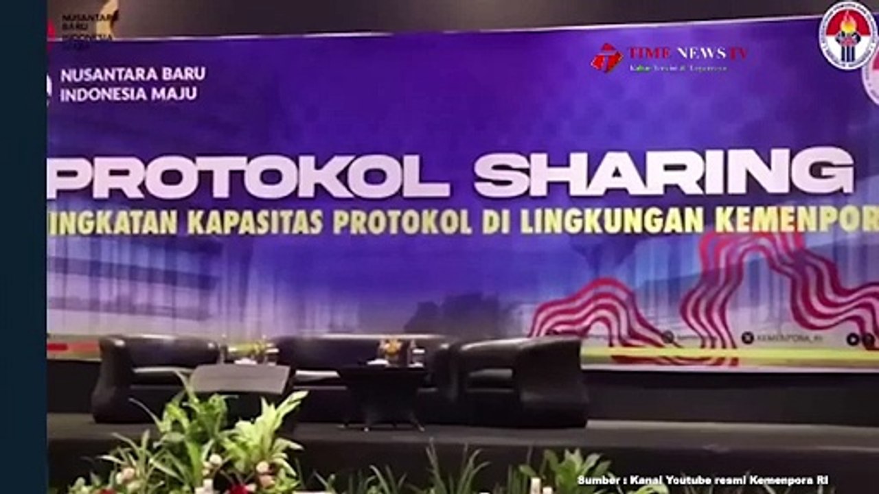 Tingkatkan Kapasitas SDM Keprotokolan, Kemenpora Gelar Protokol Sharing 2024