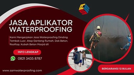 Telp/WA 0821 3435 8787 Jasa Aplikator Waterproofing Aspal Cair Berpengalaman Puluhan Tahun