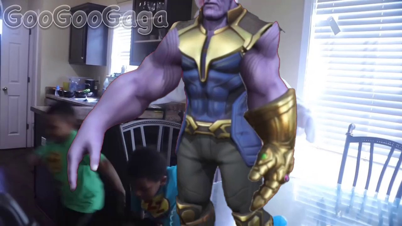 Goo goo Gaga bad baby grandma Thanos attack kid