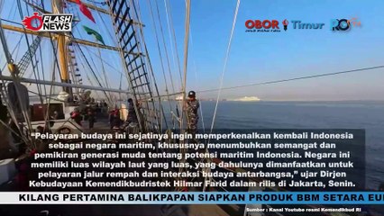 MBJR 2024 Sukses Susur Tujuh Titik Jalur Rempah Indonesia-Malaysia Bersama KRI Dewaruci