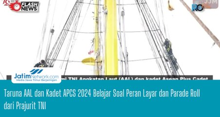 Taruna AAL dan Kadet APCS 2024 Belajar Soal Peran Layar dan Parade Roll dari Prajurit TNI