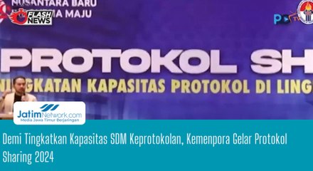 Demi Tingkatkan Kapasitas SDM Keprotokolan, Kemenpora Gelar Protokol Sharing 2024