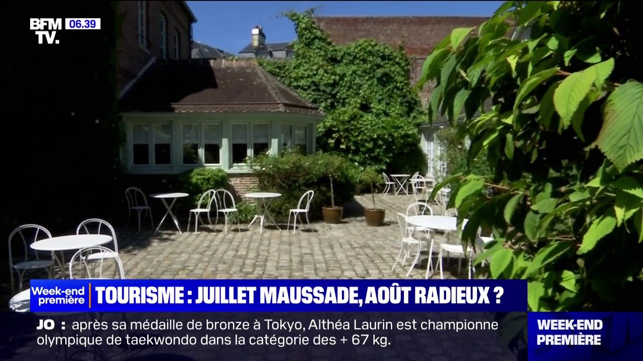 Avec le temps maussade du mois de juillet, les touristes ont déserté la Normandie mais le mois d'août pourrait changer la donne