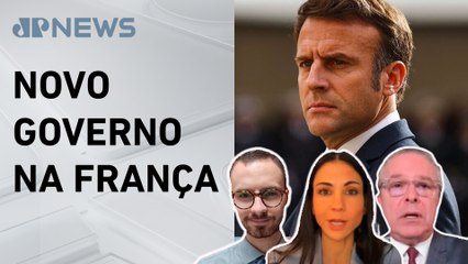 Macron deve nomear primeiro-ministro francês; Neitzke, Amanda Klein e Diogo da Luz comentam