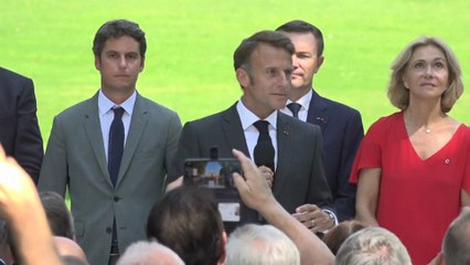 Les JO ont montré « le vrai visage de la France », salue Macron