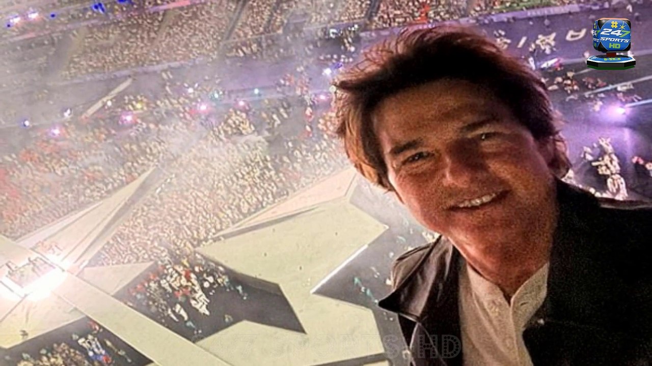 Hollywood Legend Tom Cruise Jumps from the ROOF of the Stadium in a Death-Defying Stunt