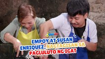 Empoy at Susan Enriquez, nagtagisan sa pagluluto ng igat! | I Juander