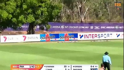 All Pakistan Shaheens Boundaries Scored vs Perth Scorchers _ Top End T20 Series