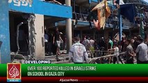 Over 100 Reported Killed in Israeli Strike on School in Gaza City | AljazairNews