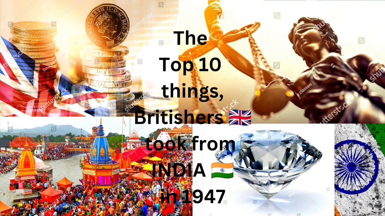 THE TOP 10 THINGS BRITISHERS TOOK FROM INDIA IN 1947 | ‍♂️ | Useful ...