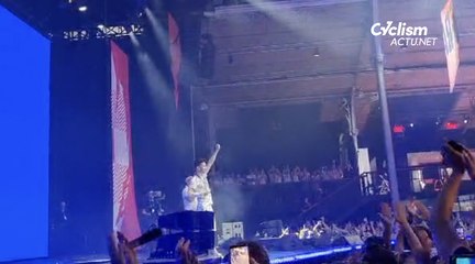 Cyclisme - Paris 2024 - Benjamin Thomas a fêté son Or au Club France !