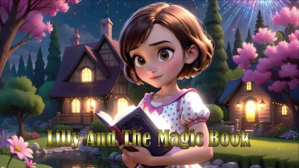 Lily and the magic book | Kids story | English