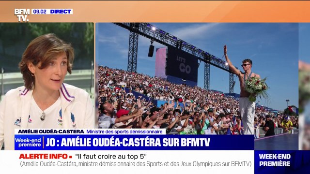 Amélie Oudéa-Castéra: La France est capable de faire des grandes choses, ce pays est capable d'être immense