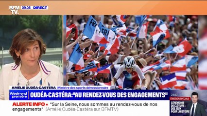 "On a travaillé comme des dingues" pour ces Jeux assure Amélie Oudéa-Castéra