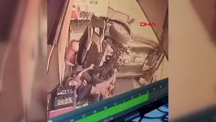 Maltepe'de cipin dükkana girdiği anlar kamerada