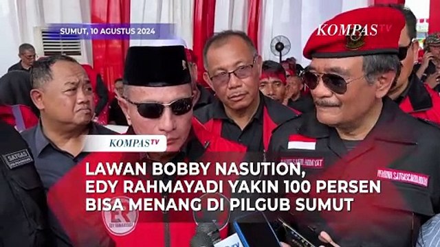 Lawan Bobby Nasution, Edy Rahmayadi Yakin 100 Persen Bisa Menang di Pilgub Sumut