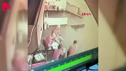 Maltepe'de cipin dükkana girdiği anlar kamerada