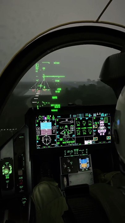 Stunning Grippan 65 Bad Weather Landing