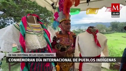 Celebración del Día Internacional de los Pueblos Indígenas en San Cristóbal de las Casas