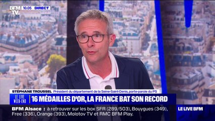 "Difficile de trouver le moindre bémol": Stéphane Troussel, président du département de la Seine-Saint-Denis et porte-parole du PS, dresse le bilan des Jeux olympiques