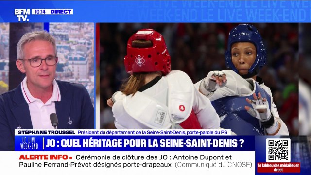 Stéphane Troussel, président du département de la Seine-Saint-Denis: ces Jeux olympiques sont un héritage matériel immense