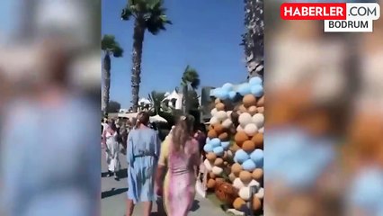 Hafize Gaye Erkan aylar sonra Bodrum'da görüntülendi! Villası da doğum günü partisi de hayli görkemli