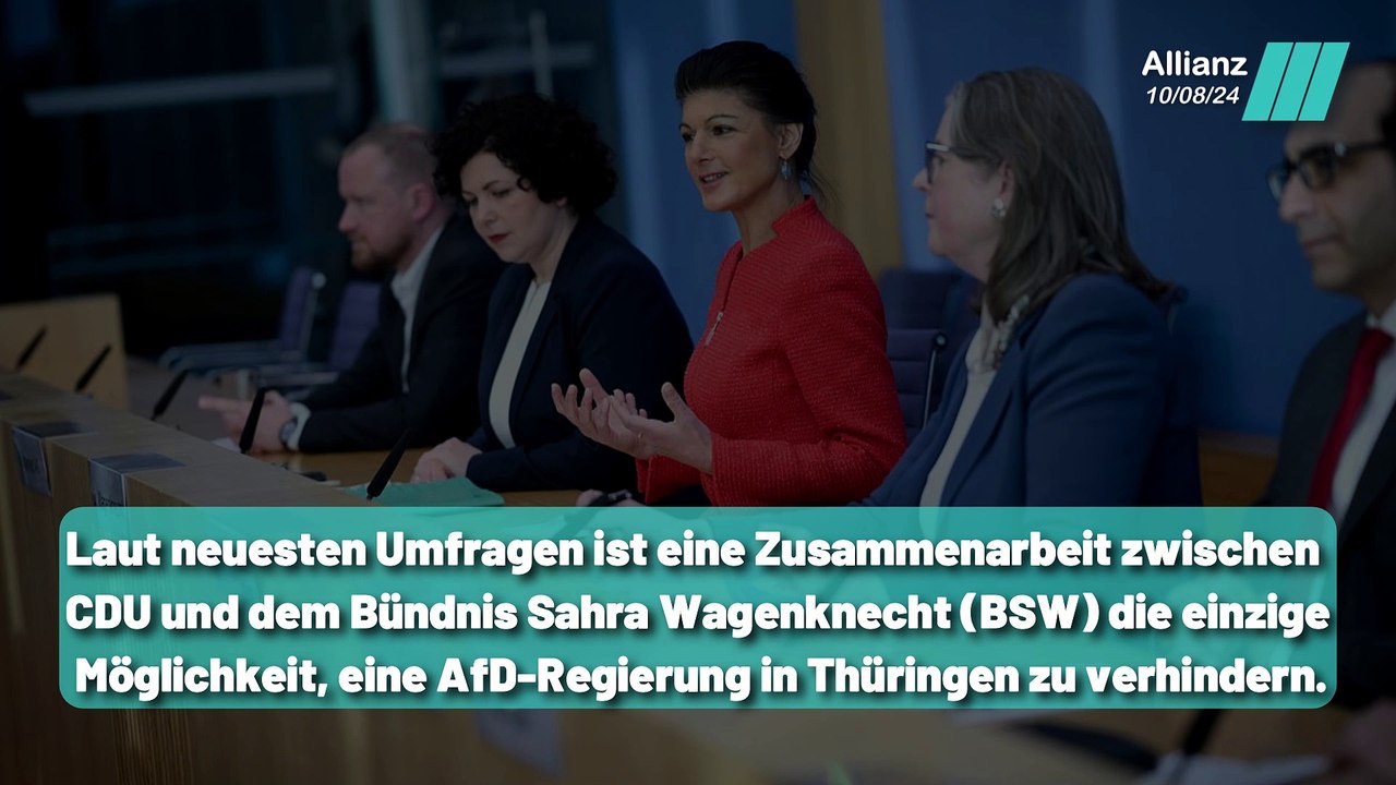 Koalition oder Absturz ? CDU unter Druck