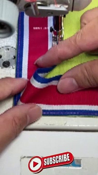 cutting and stitching