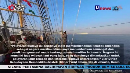 MBJR 2024 Sukses Susur tujuh Titik Jalur Rempah Indonesia-Malaysia Bersama KRI Dewaruci