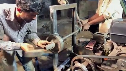 Amazing Process of Manufacturing A Handmade Mini Tractor